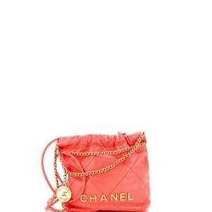 Chanel 22 Chain Hobo Quilted Calfskin #251843C49B